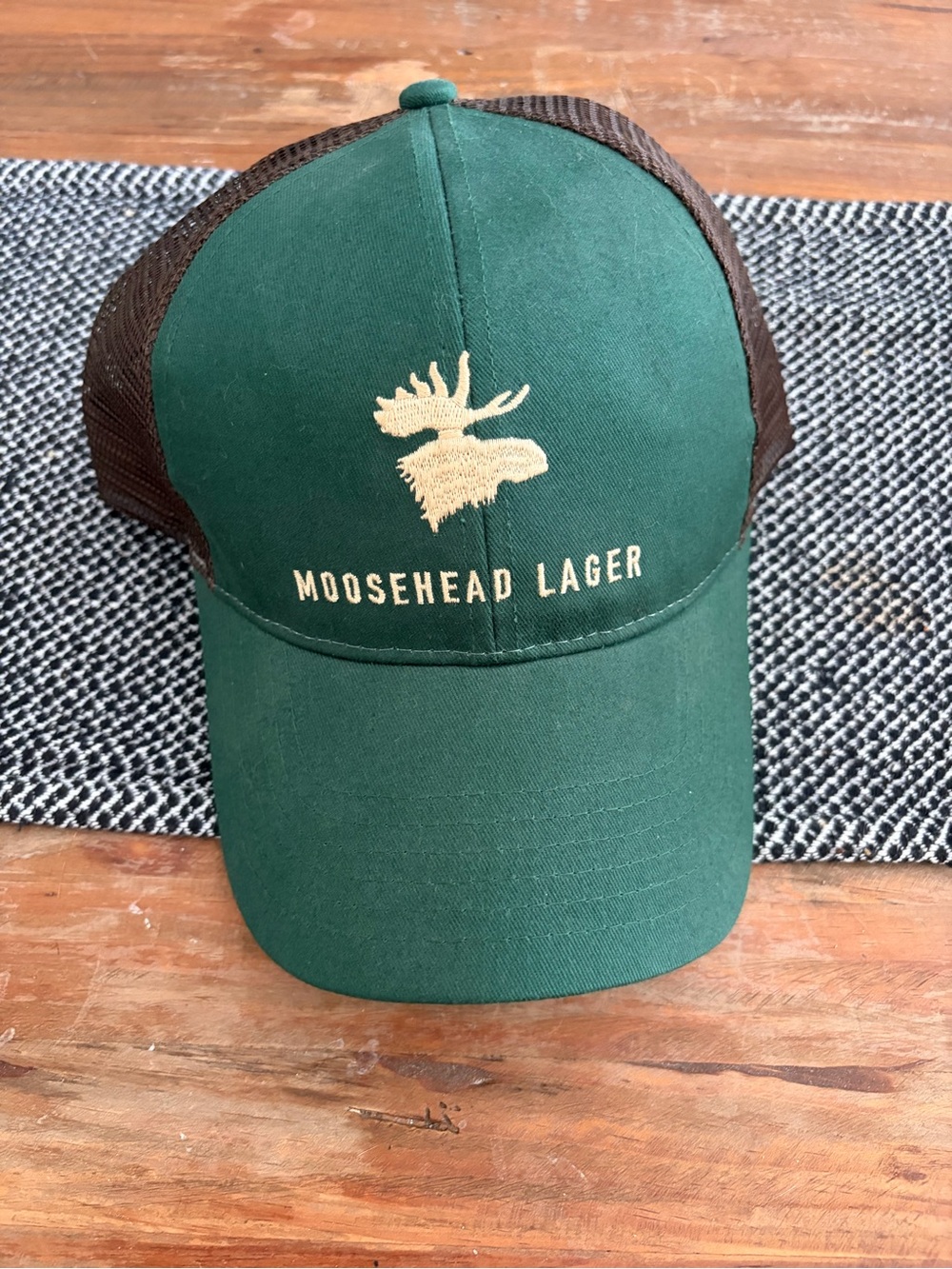 Moosehead Lager Green Trucker Hat Adjustable